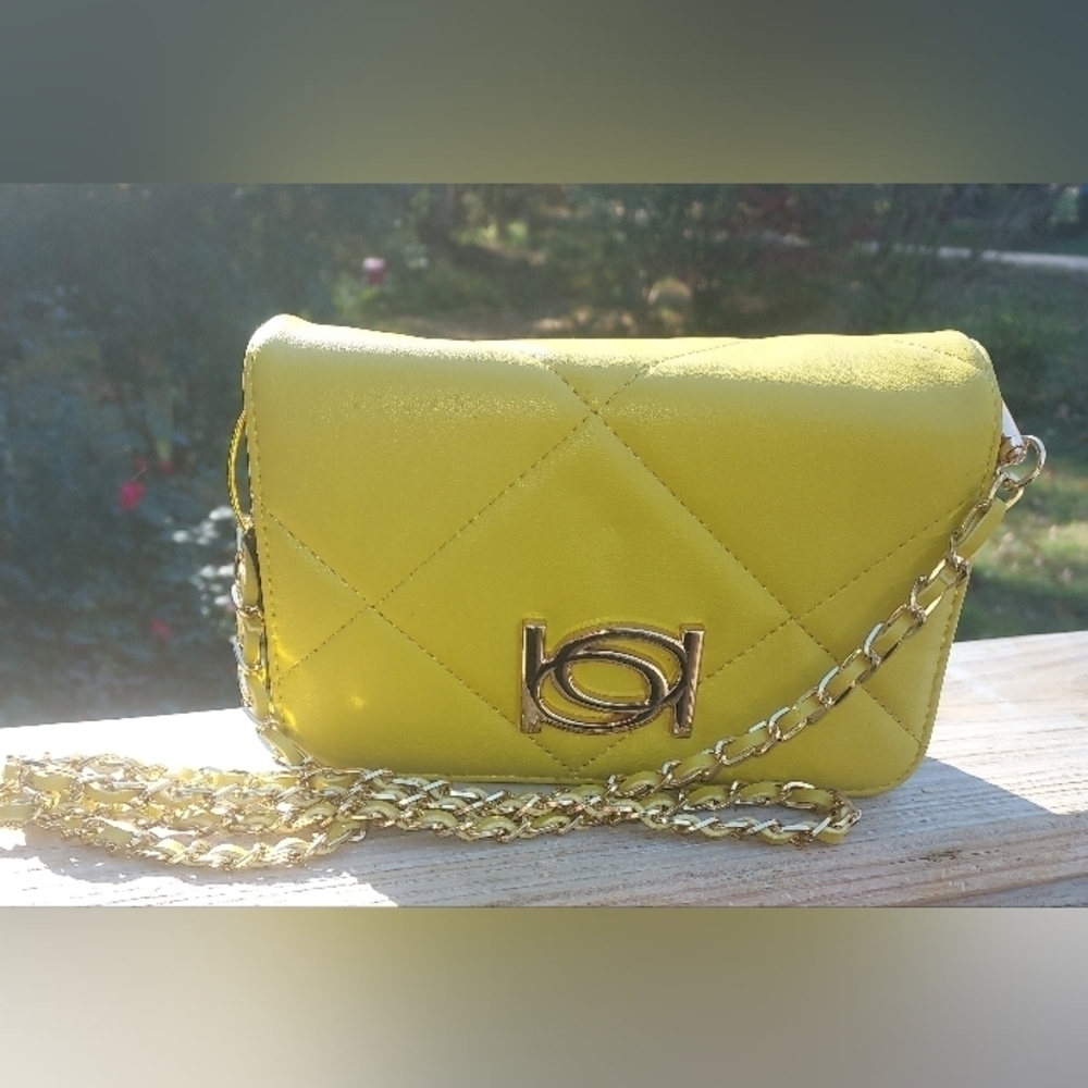 BEBE Geo Flap Crossbody bag